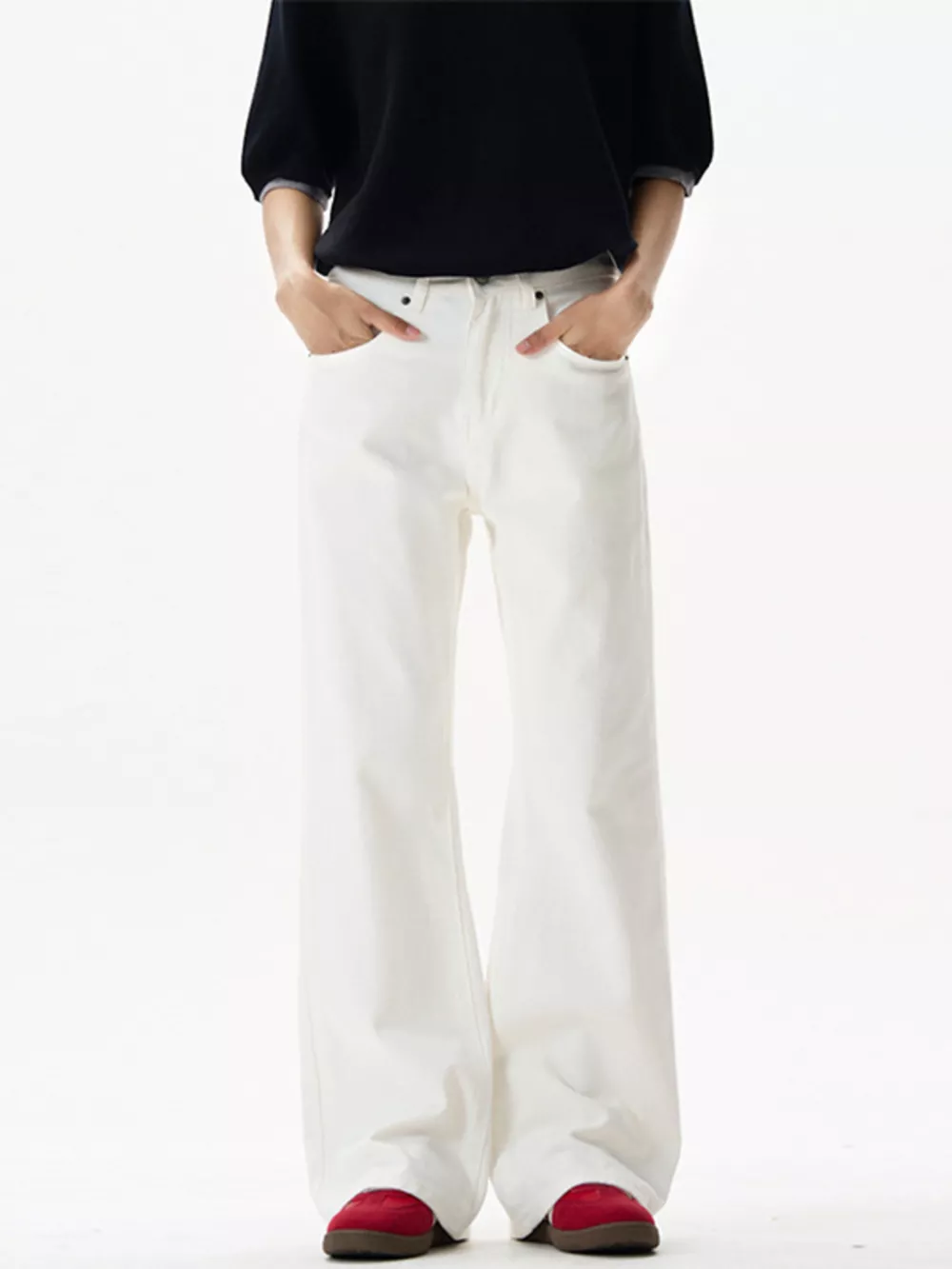 Men's Wide Leg Pants, image 2