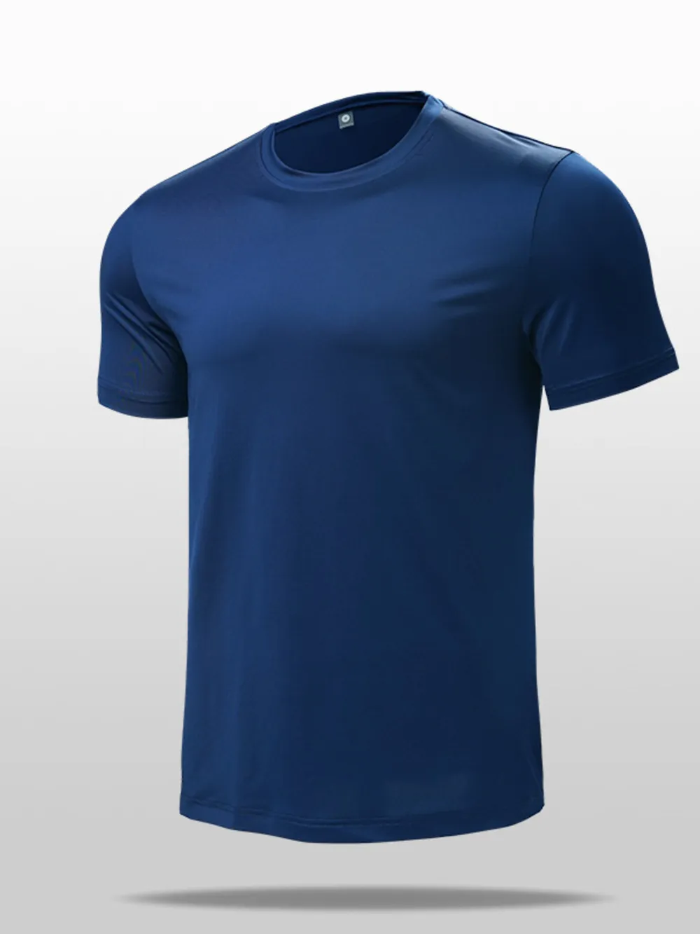 Men's Round Neck Short Sleeve Active T-Shirt, image 2