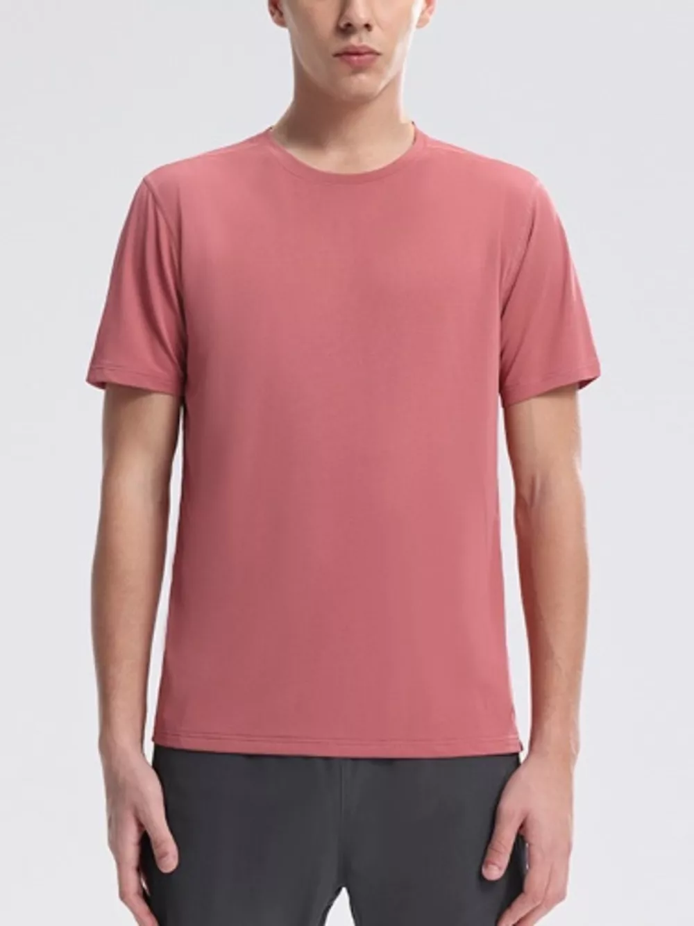 Men's Full Size Lightweight Breathable Short Sleeve T-Shirt Plus Size, image 8