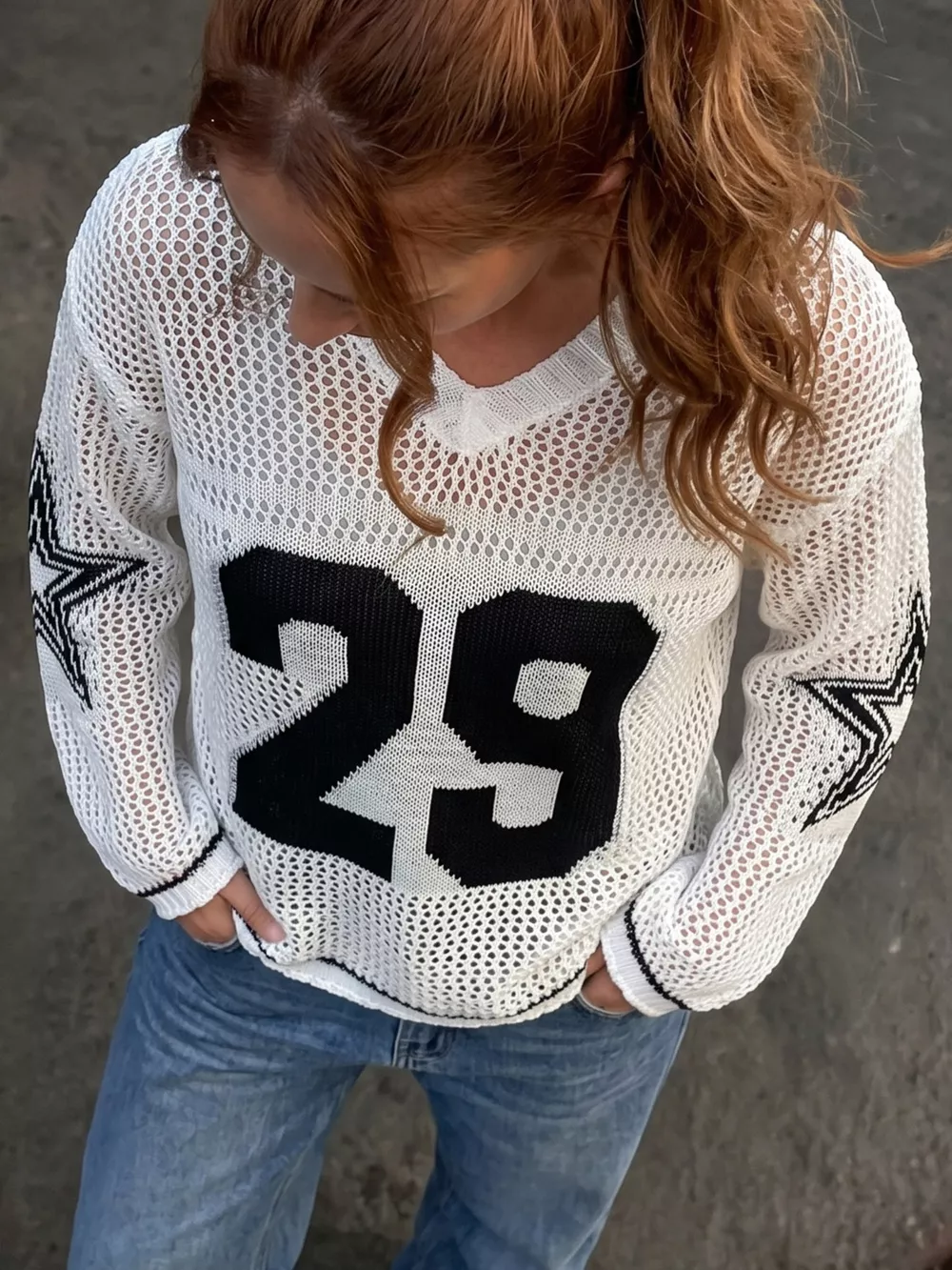 Number 29 Openwork Knit Cover Up, image 6