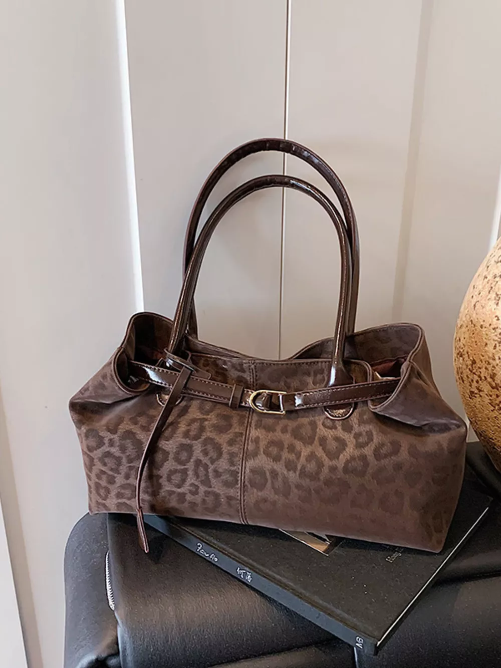 Leopard Print Handbag, image 10