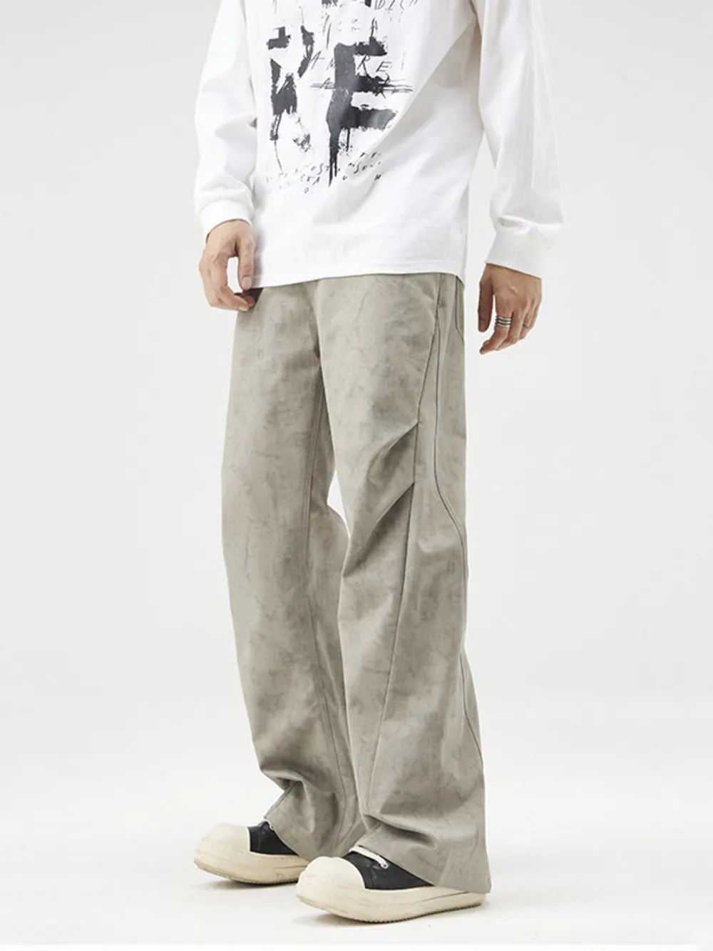Men's Plus Size Wide Leg Pants, image 7