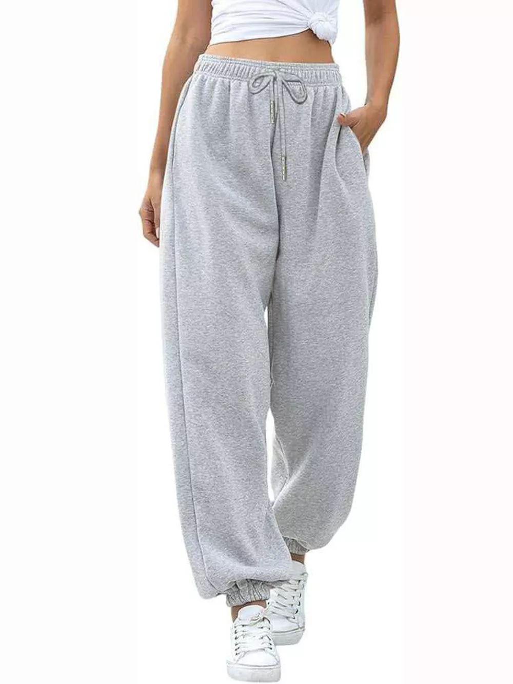 Loose Fit Drawstring Joggers