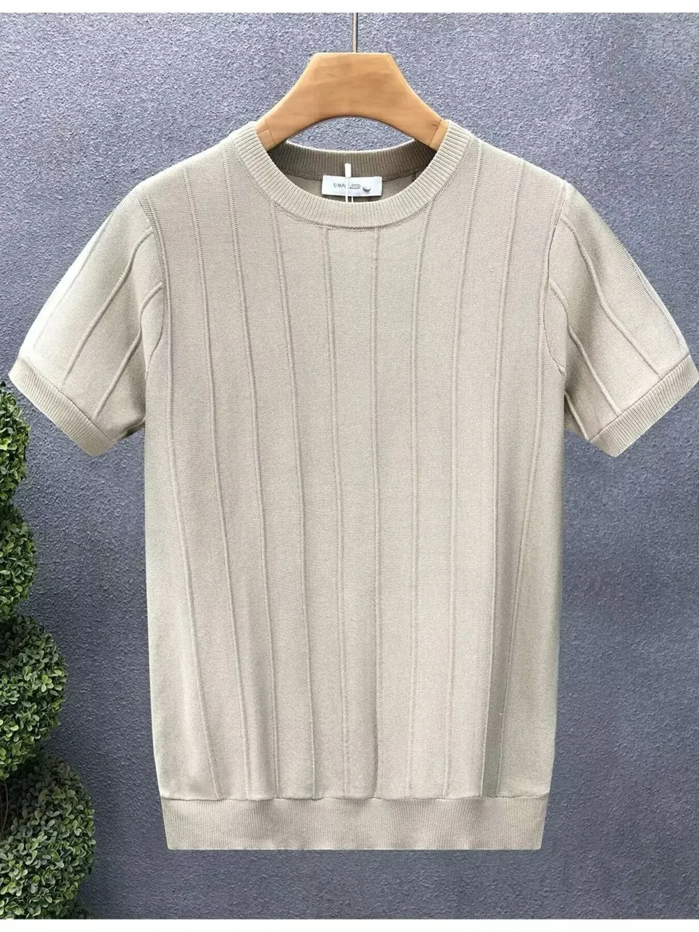 Men's Full Size Round Neck Short Sleeve T-Shirt Plus Size, image 10