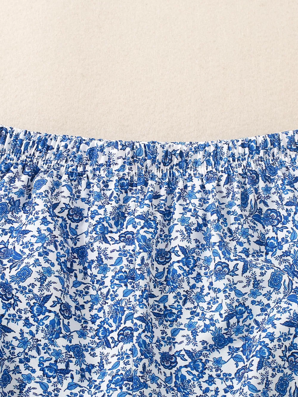 Children's Smocked Floral Blouse and Shorts Set, image 3