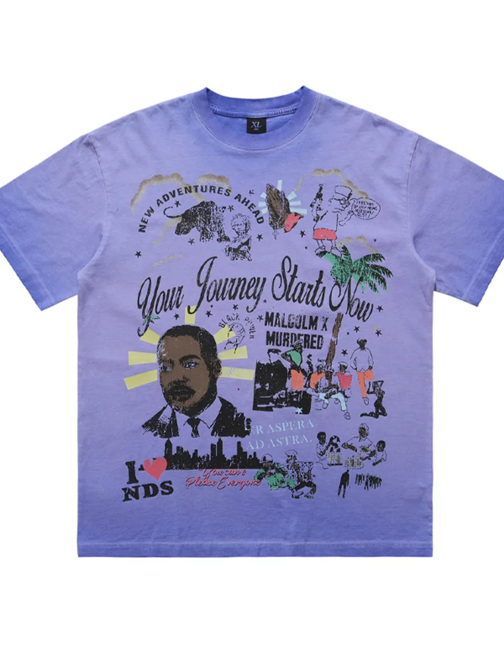 Men's Graphic Round Neck T-Shirt, image 4