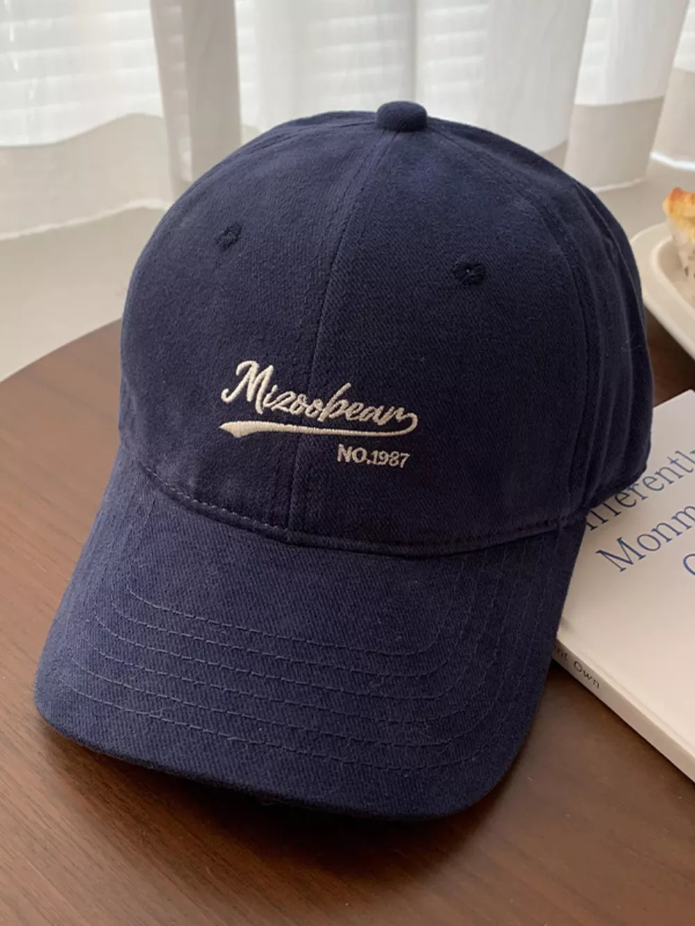 Embroidered Letter Baseball Cap, image 5