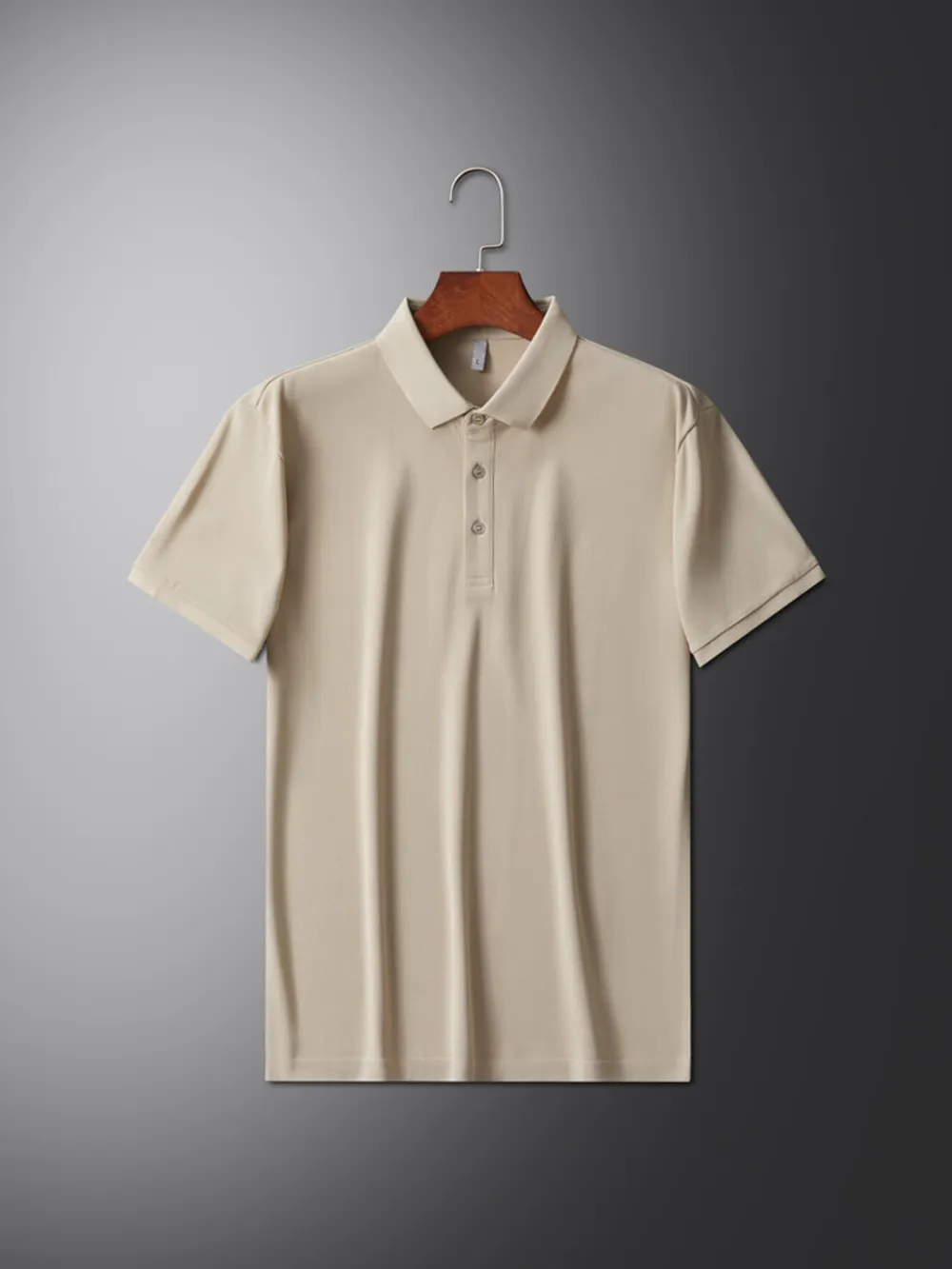 Men's Plus Size Slim Fit Short Sleeve Polo Shirt, image 7