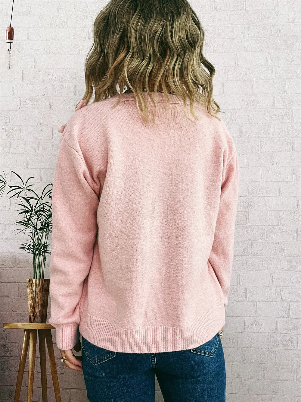 Flower Button Up Long Sleeve Cardigan, image 17