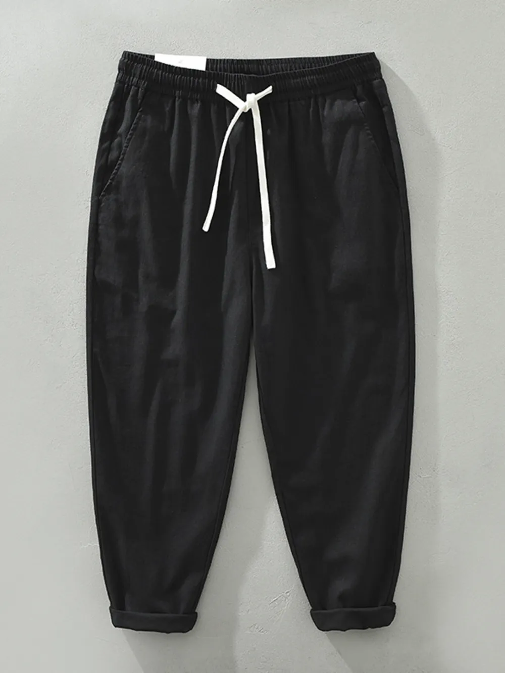 Men's Full Size Drawstring Loose Fit Joggers Plus Size