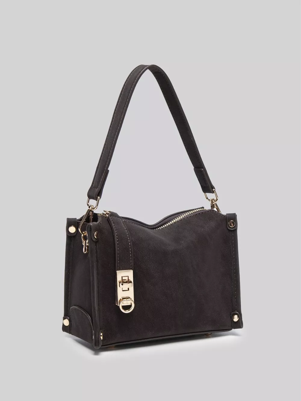 PU Leather Crossbody Bag with Adjustable Strap, image 10