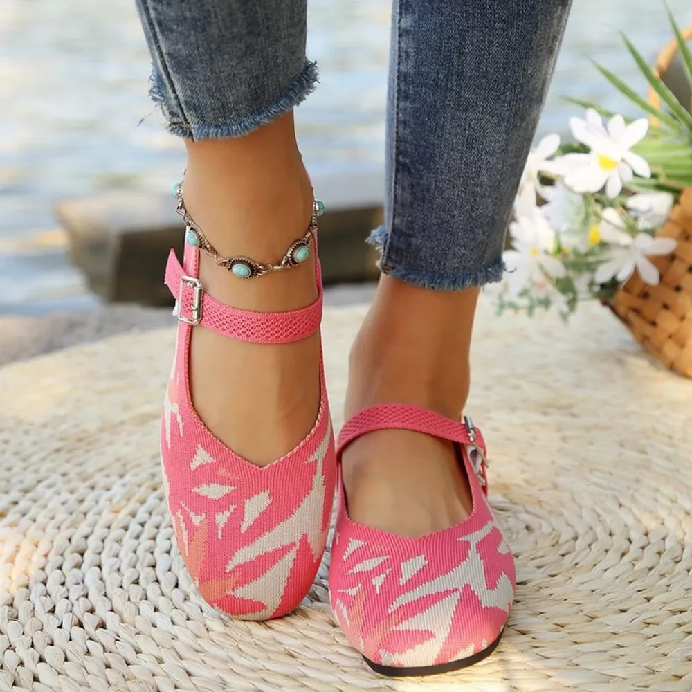 Round Toe Mesh Slip-Ons, image 21