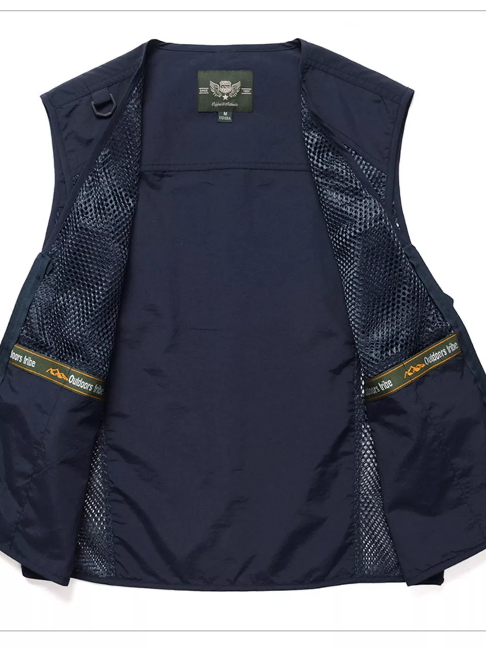 Men's Full Size Multi-Pocket Breathable Vest Plus Size, image 9