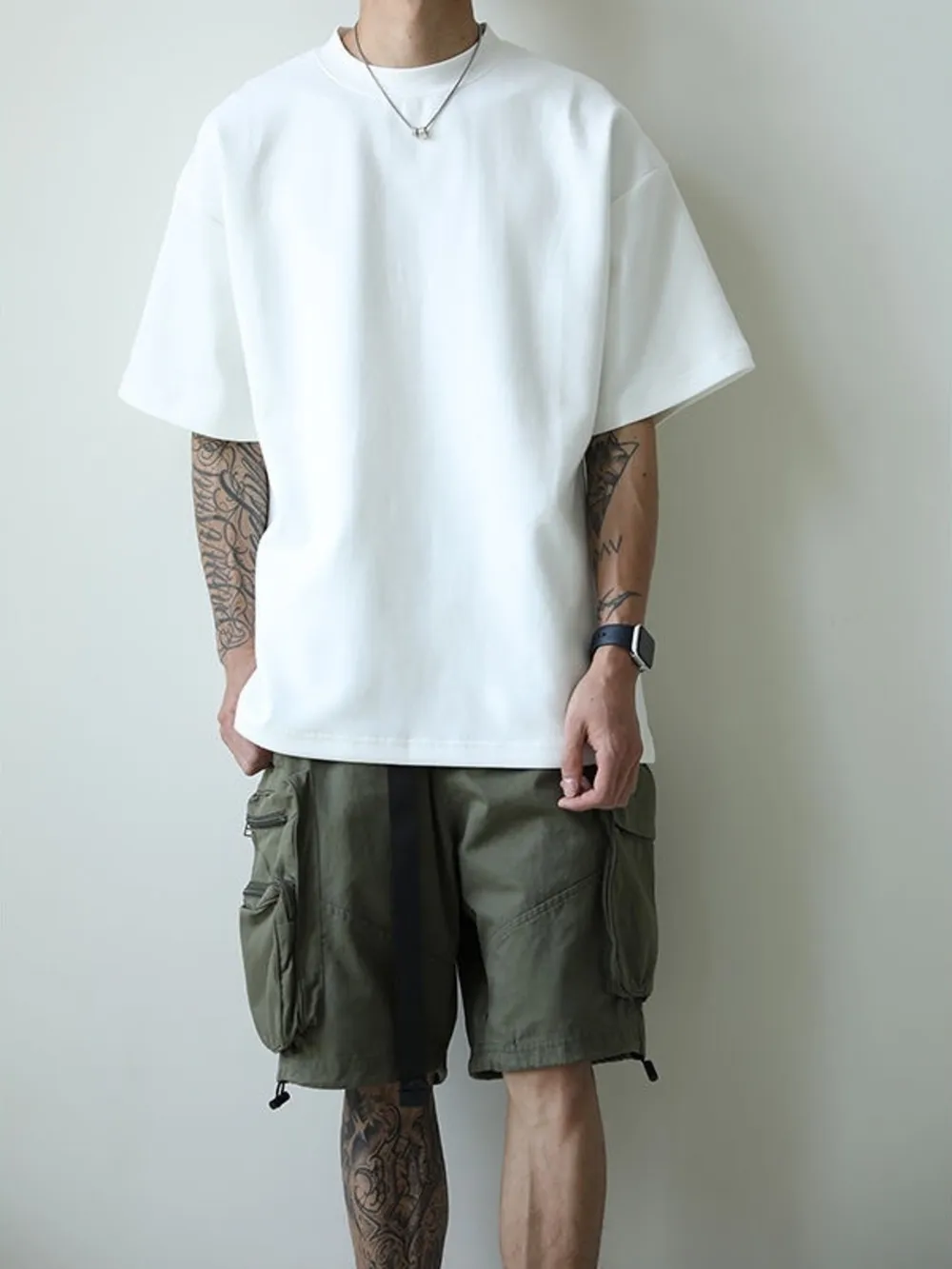 Men's Round Neck Half Sleeve T-Shirt, image 3