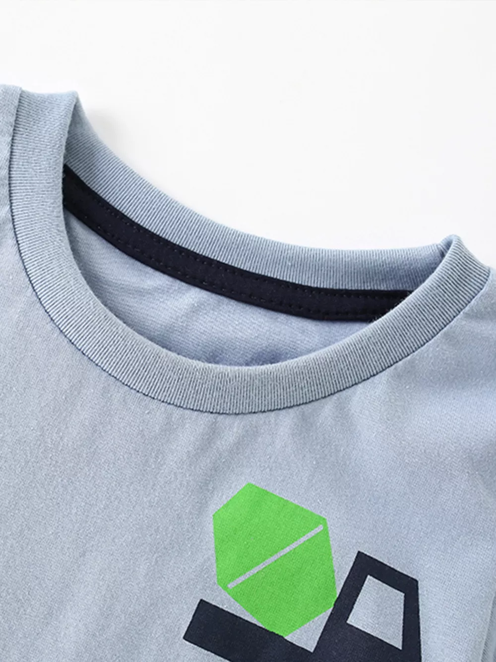 Children's Cartoon Truck Graphic Short Sleeve T-Shirt, image 3