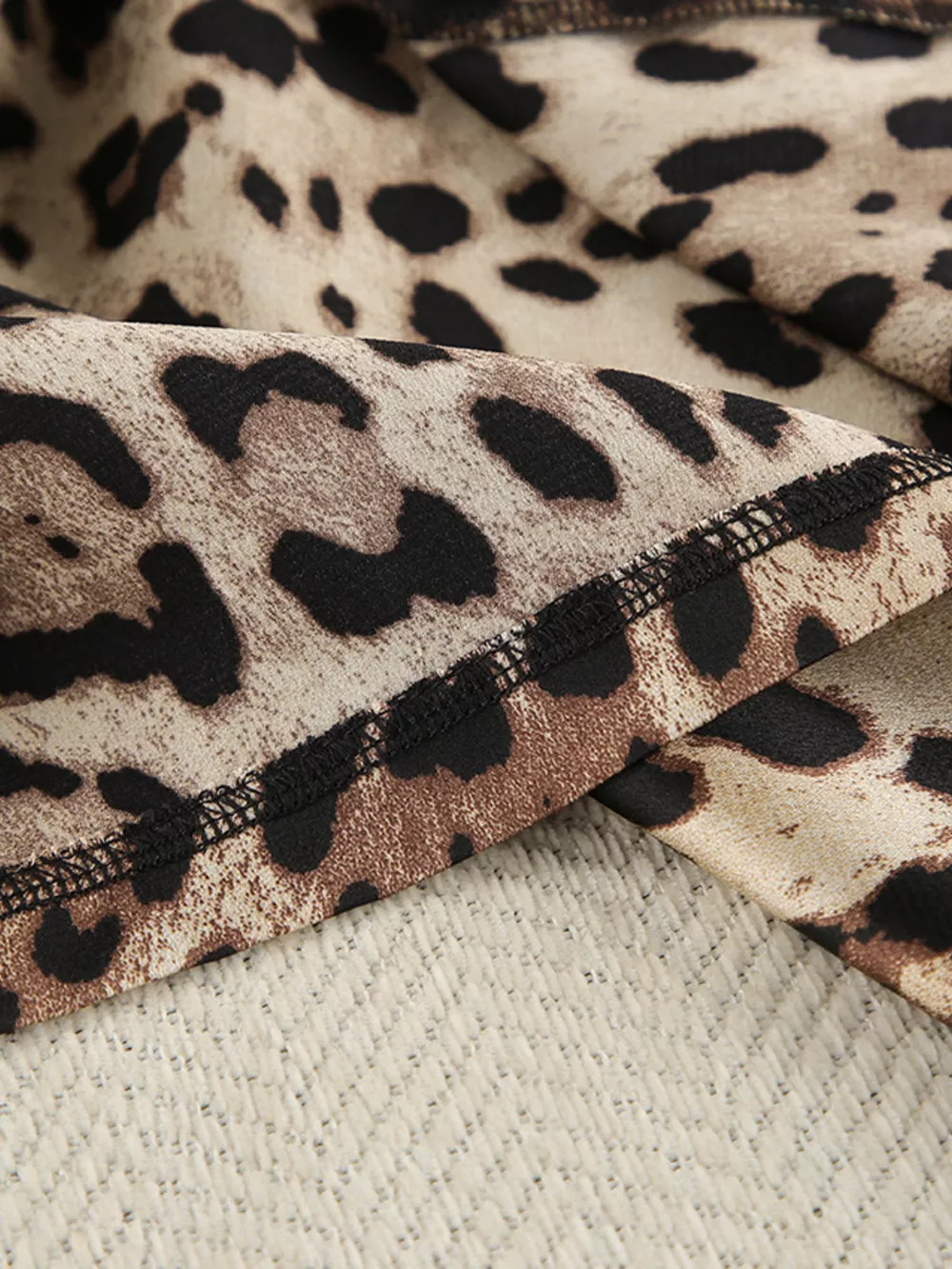 Leopard Bra & Cardigan and Shorts Set, image 14