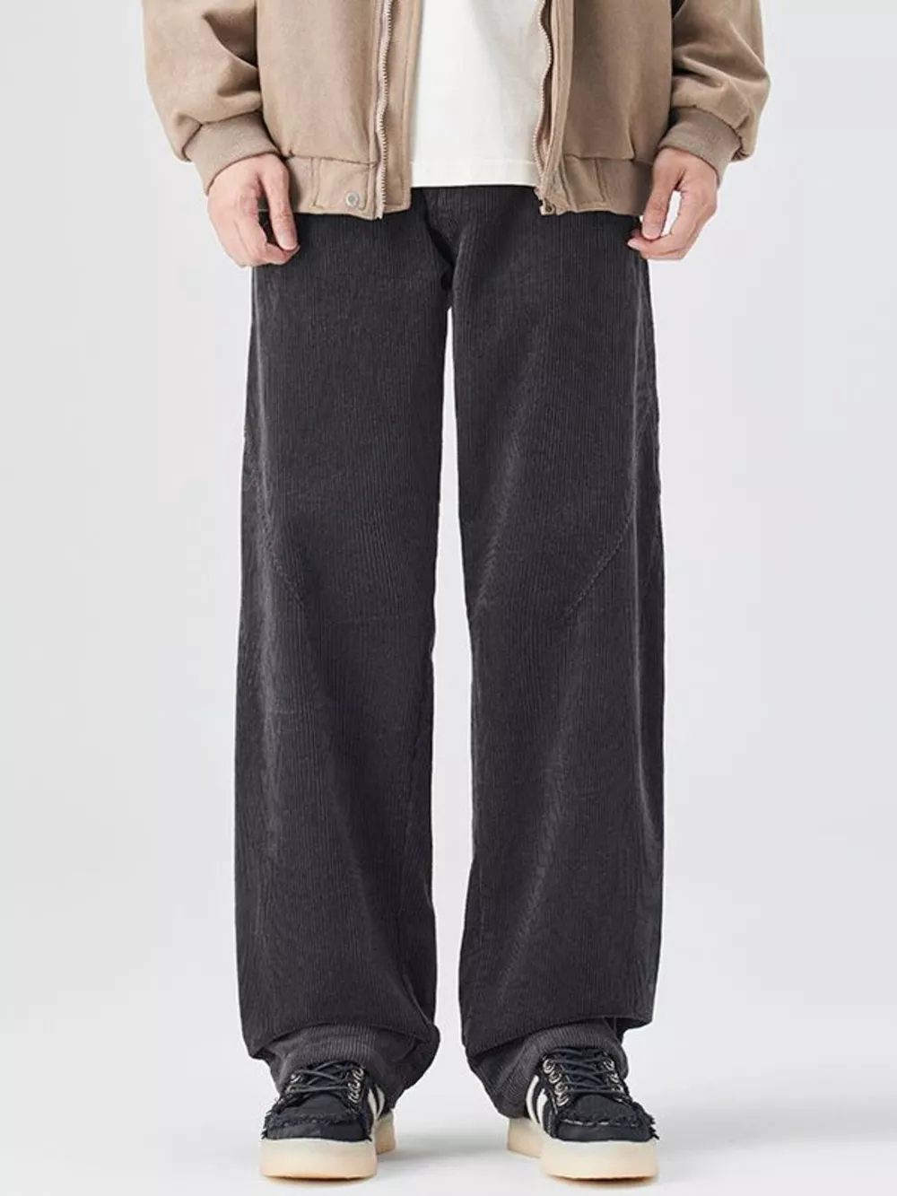 Men's Plus Size Relaxed Fit Corduroy Pants, image 5