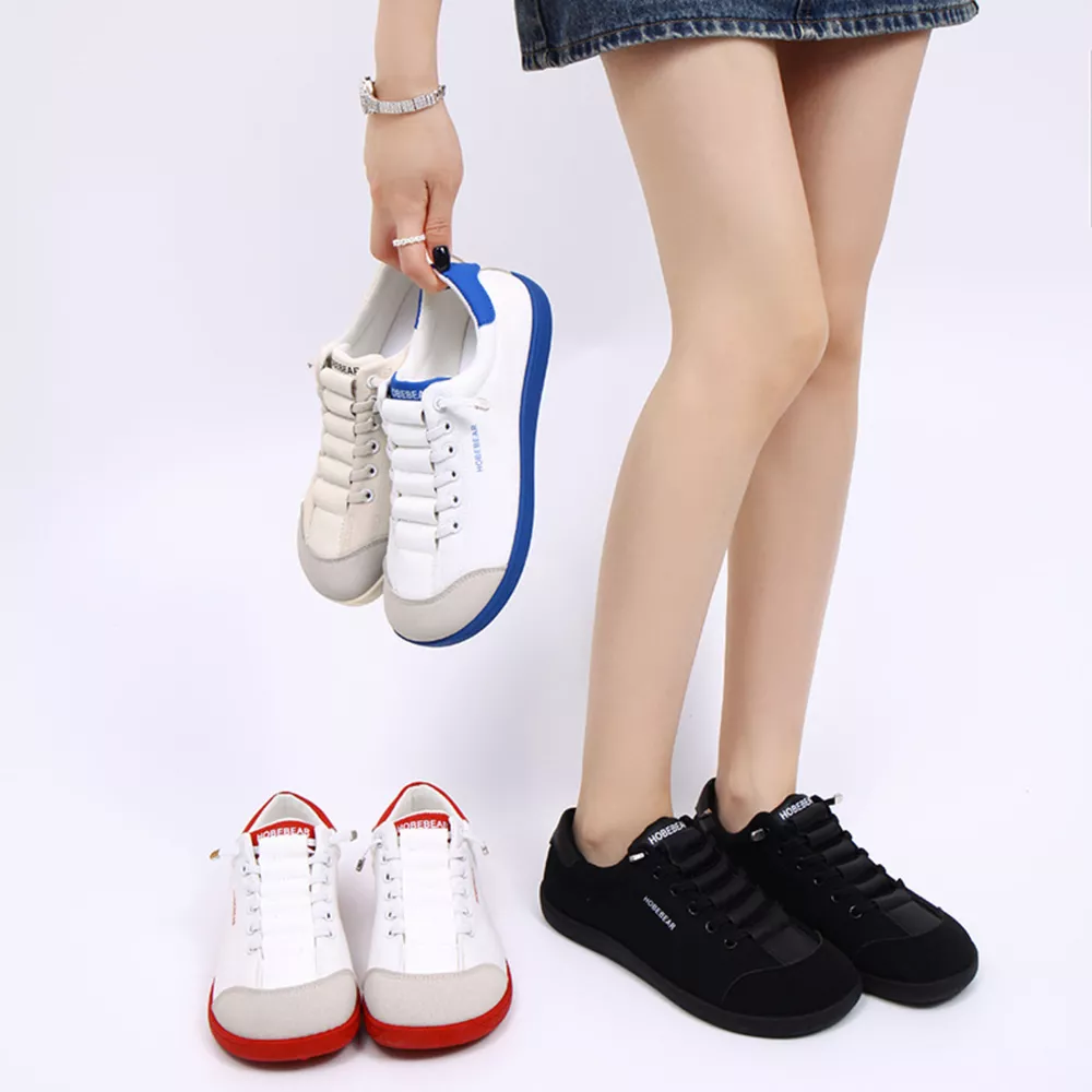 Contrast Lace Up Sneakers, image 2