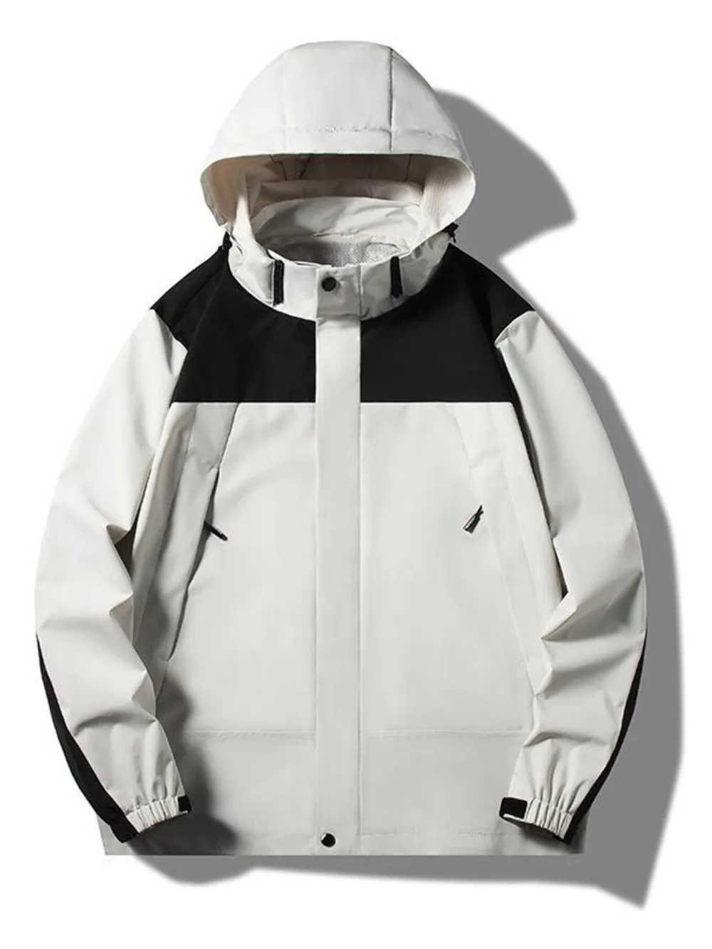 Men's Plus Size Casual Lightweight Hooded Jacket, image 2