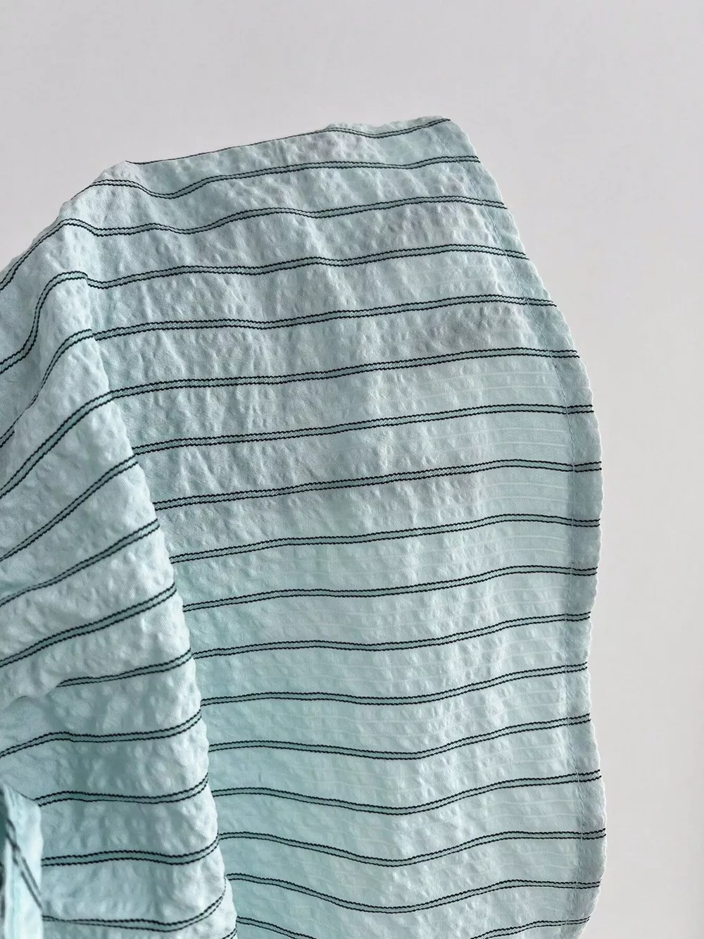 Tie Front Striped Cami and Shorts Set, image 3