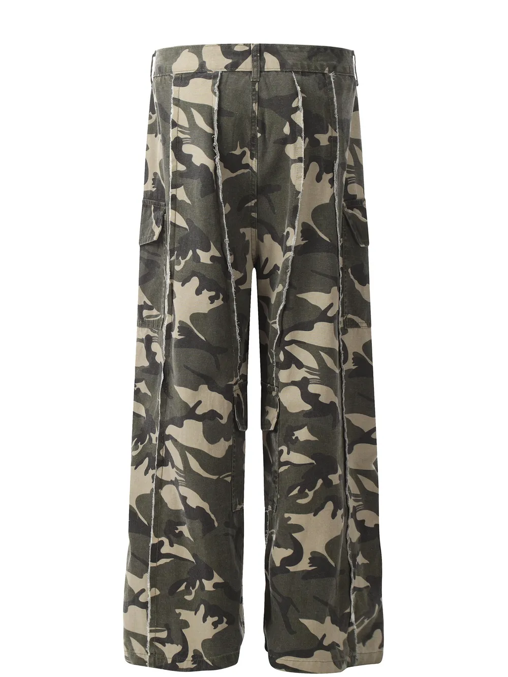 Men's Camouflage Wide Leg Pants, image 3