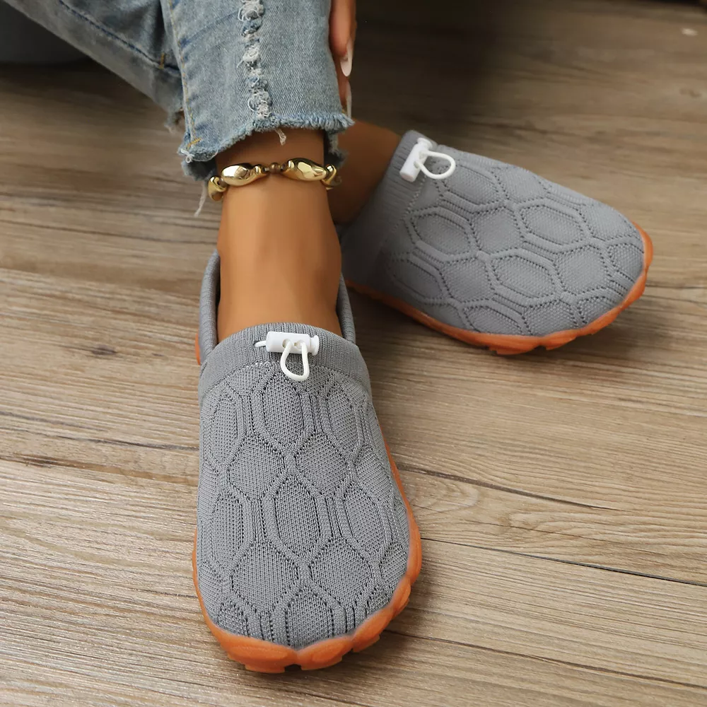 Round Toe Drawstring Slip-Ons, image 13
