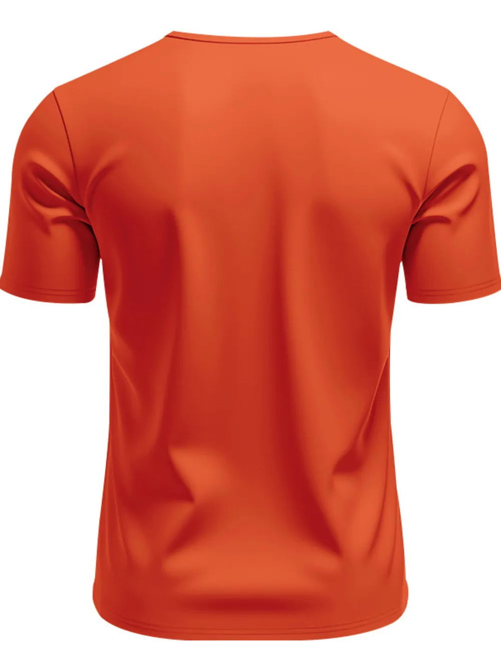 Men's Full Size Notched Short Sleeve T-Shirt Plus Size, image 4