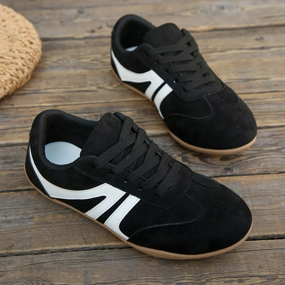 Round Toe Lace Up Sneakers, image 4