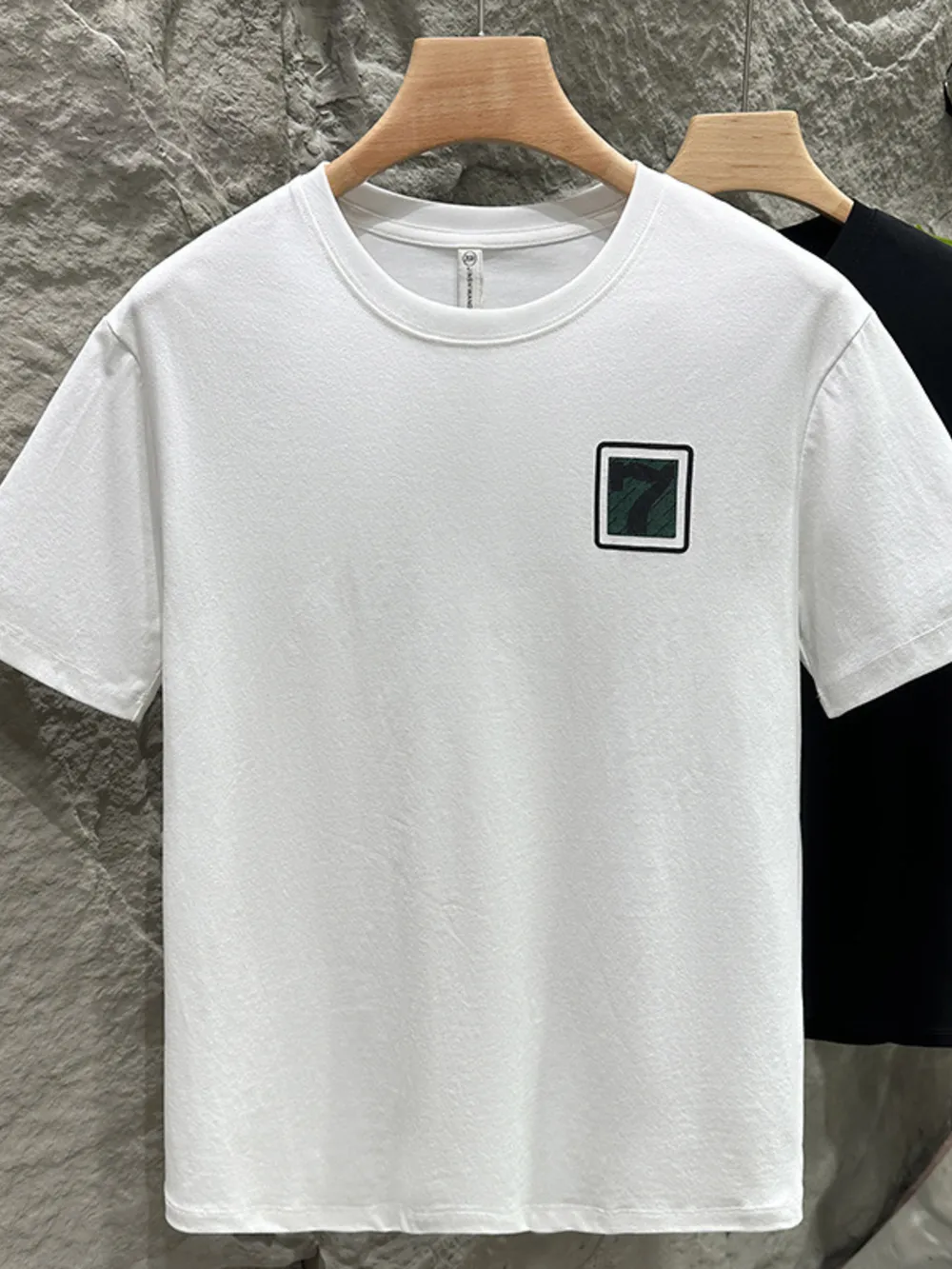 Men's Plus Size Round Neck Short Sleeve T-Shirt, image 4