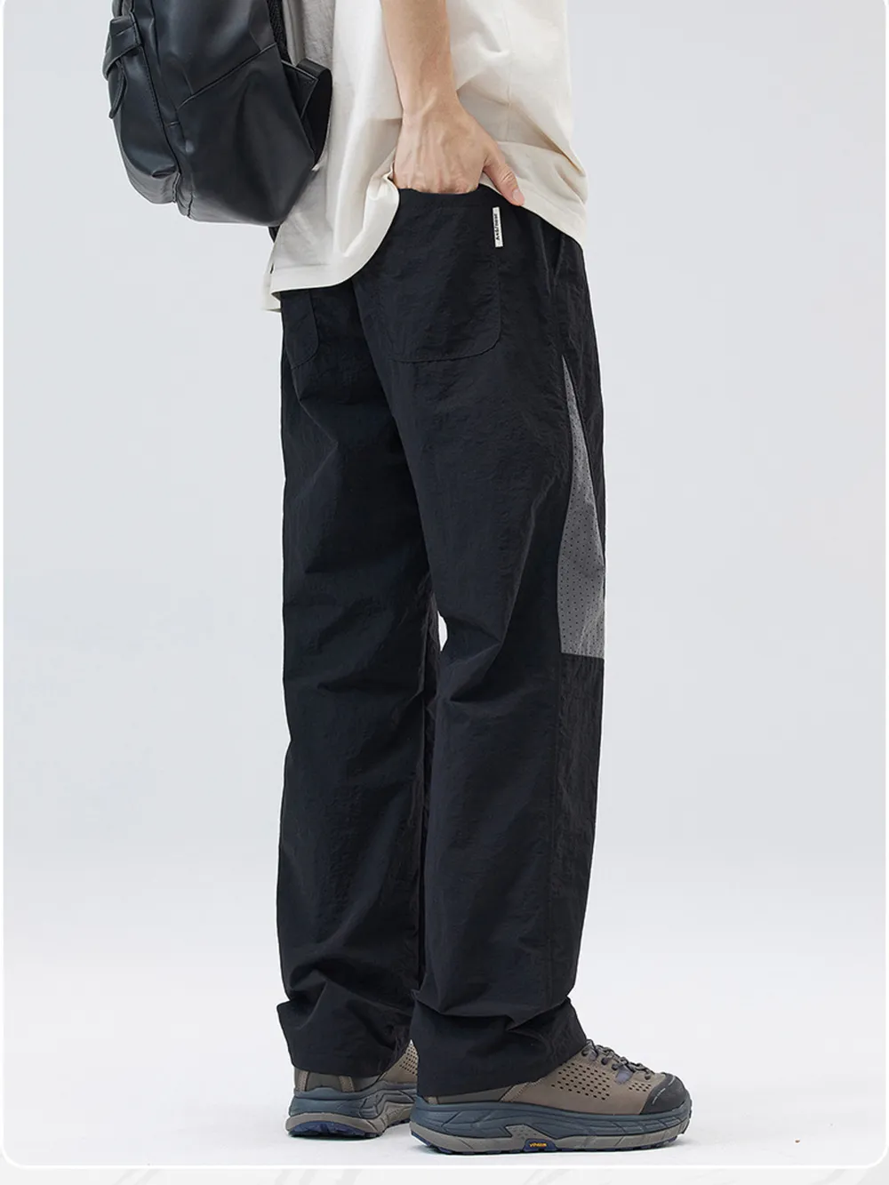 Men's Full Size Drawstring Wide Leg Pants Plus Size, image 5