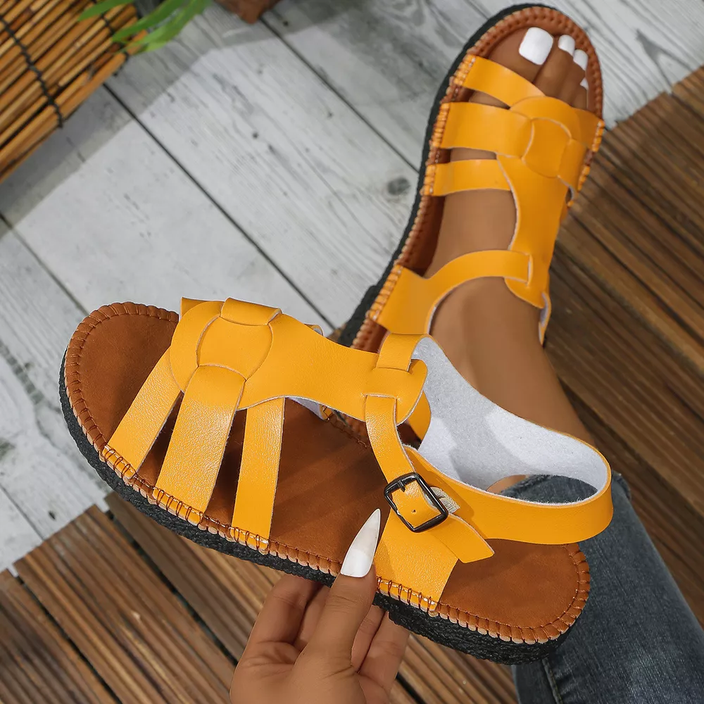 Open Toe Flat Sandals, image 10