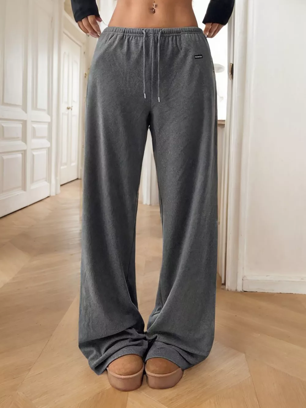Relaxed Fit Drawstring Pants, image 8