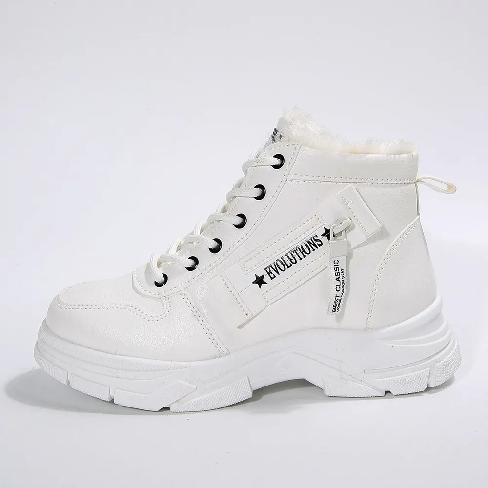 Premium Lace-Up Combat Boots with Fleece Line, image 15