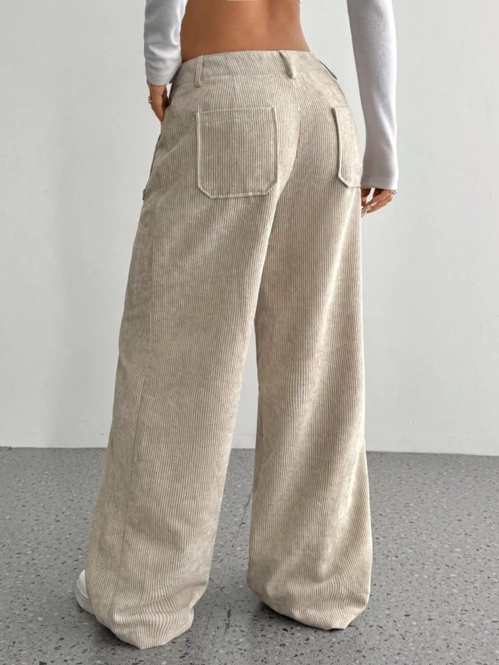 Wide Leg Corduroy Pants, image 18