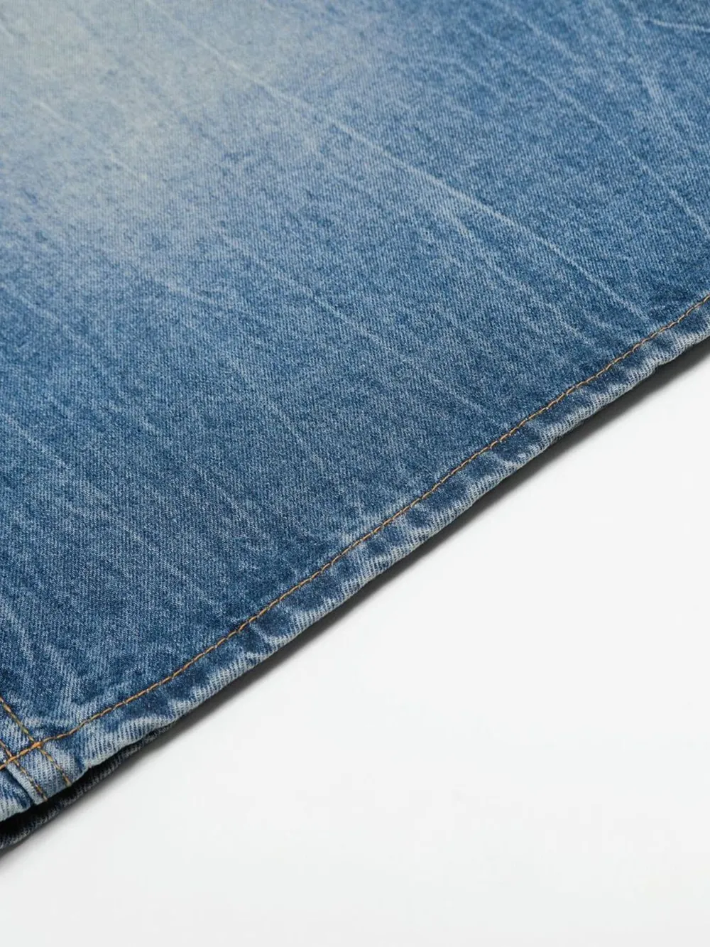 Men's Wide Leg Relaxed Fit Denim Shorts, image 6