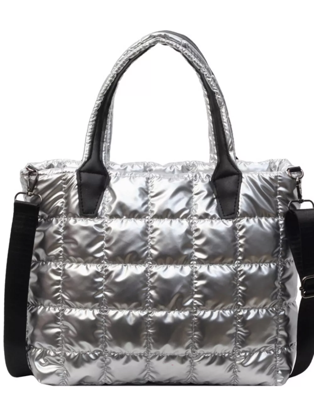 Bubble Textured Tote Crossbody Bag, image 16