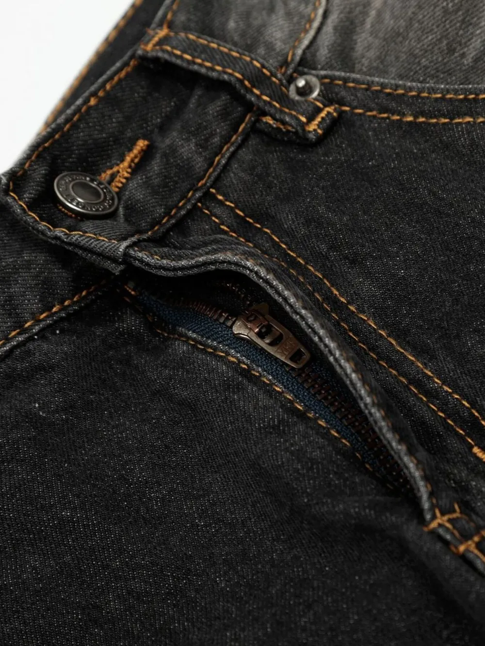 Men's Washed Balloon Wide Leg Jeans, image 11