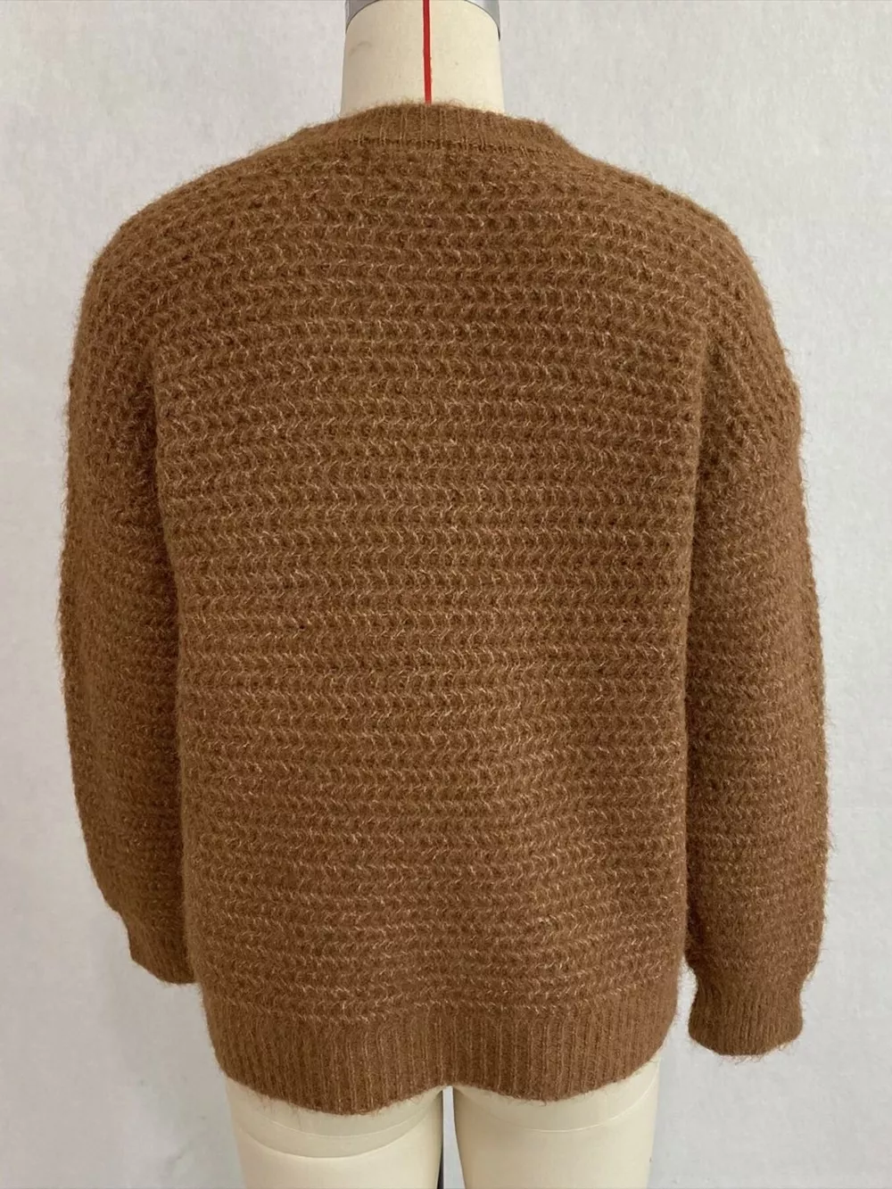 Round Neck Drop Shoulder Sweater, image 30
