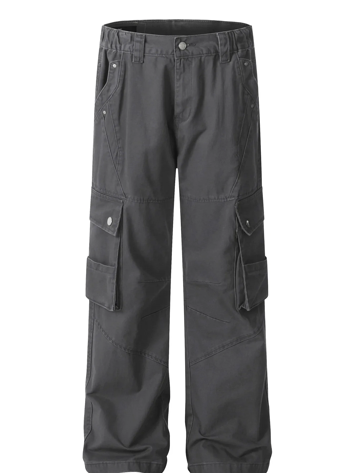 Men's Wide Leg Cargo Pants