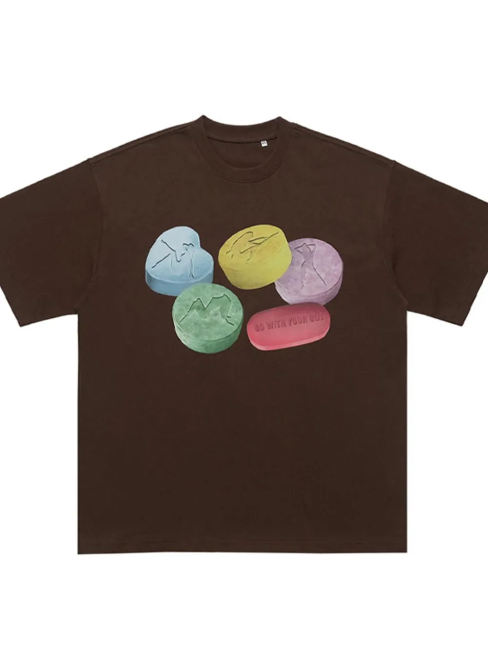 Men's Graphic Round Neck T-Shirt, image 3