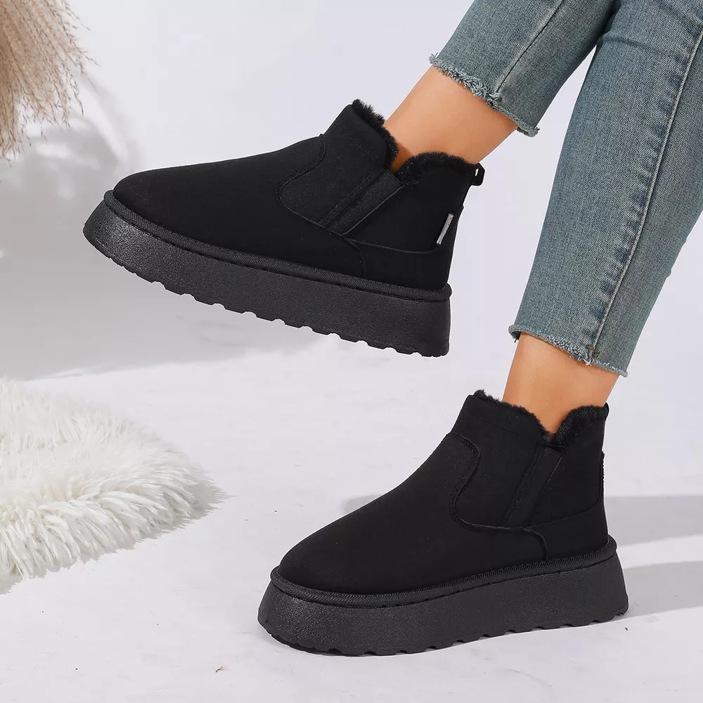 Round Toe Platform Boots, image 8