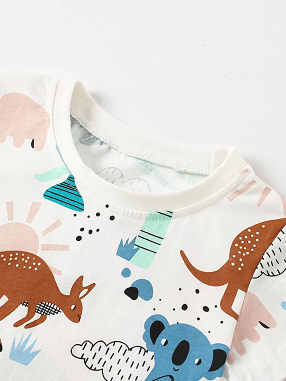 Children's Animal Print Short Sleeve T-Shirt, image 4
