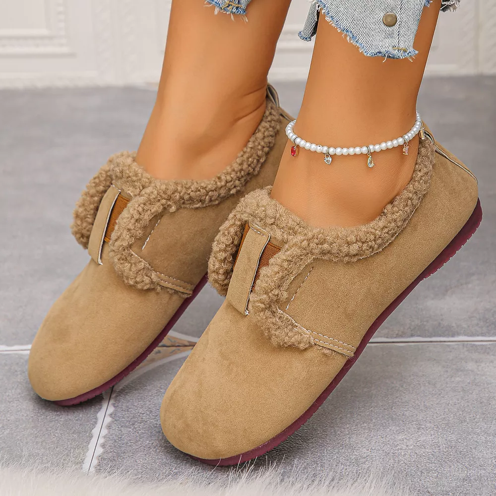 Faux Fur Lined Slip-Ons, image 4