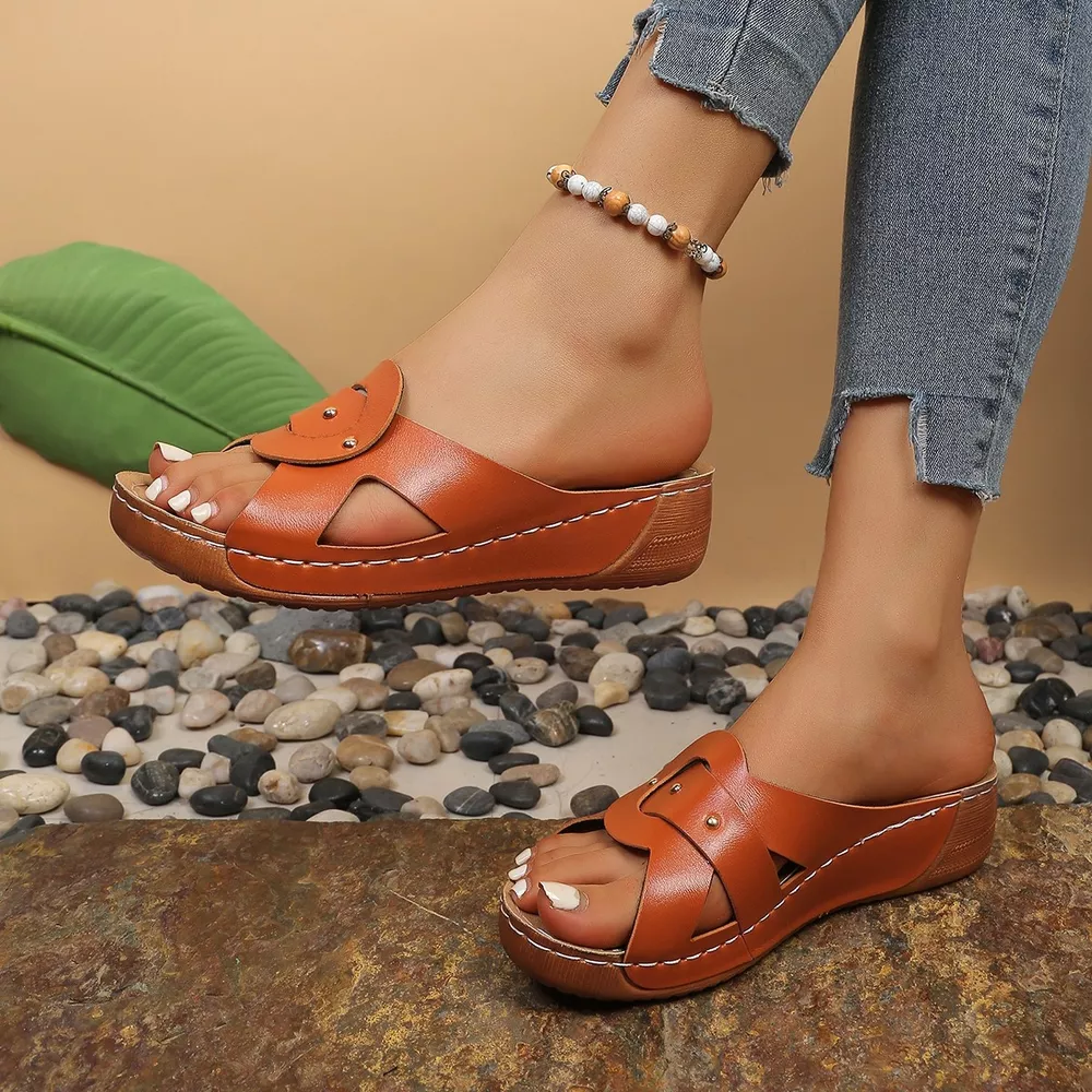 Open Toe Wedge Sandals, image 17