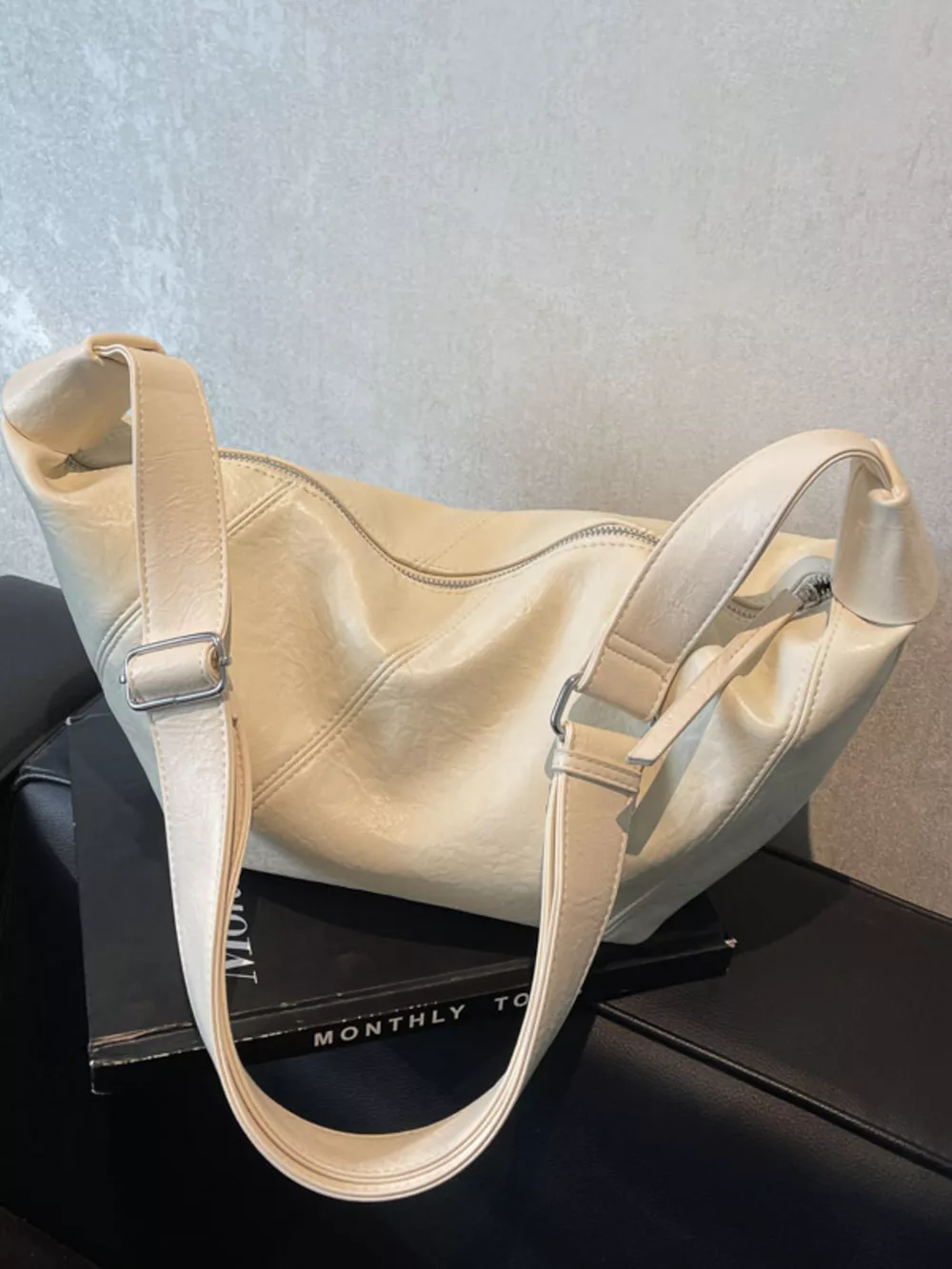 Casual Style Crescent Crossbody Bag, image 6