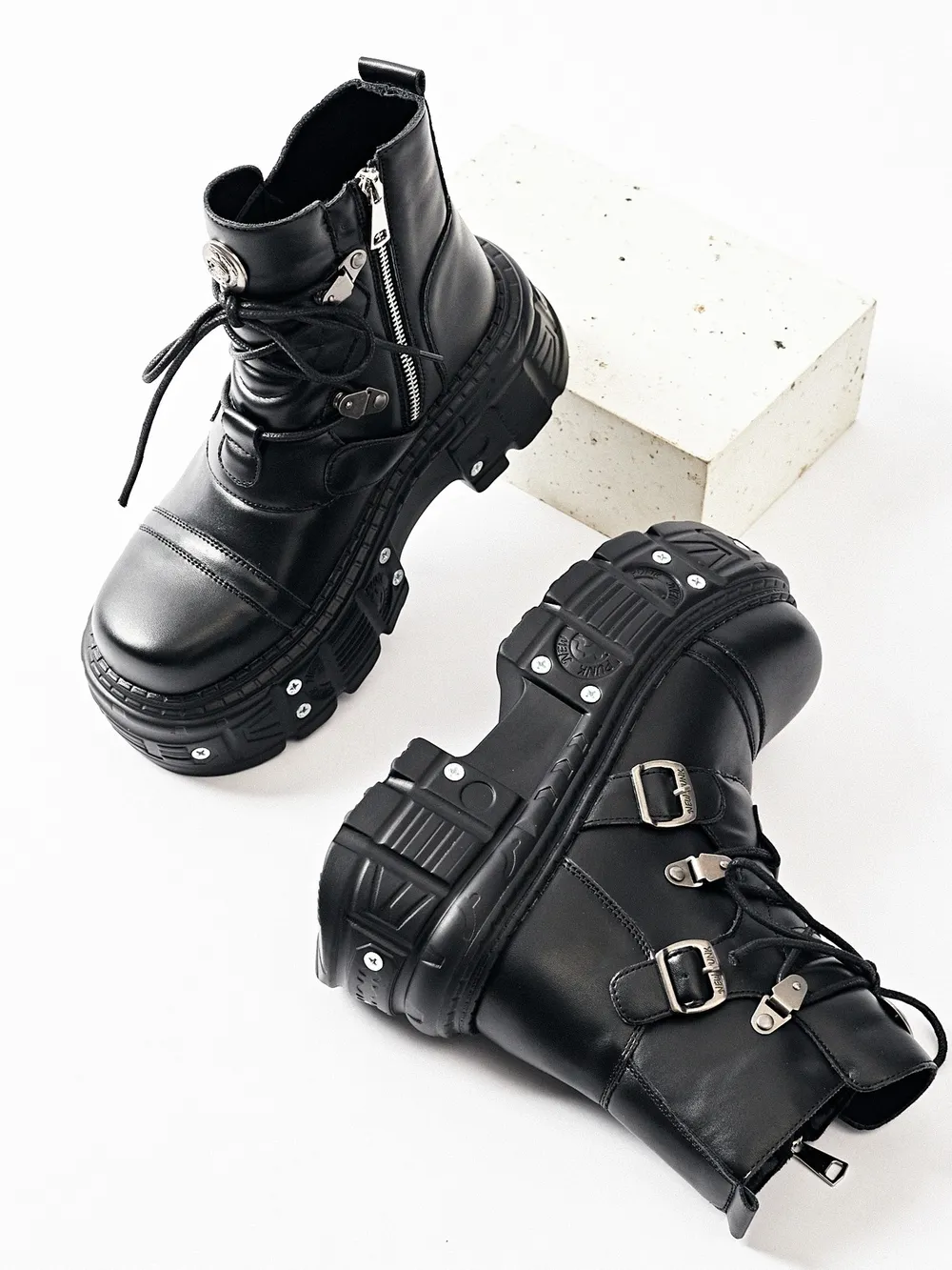 Lace Up Platform Boots, image 6