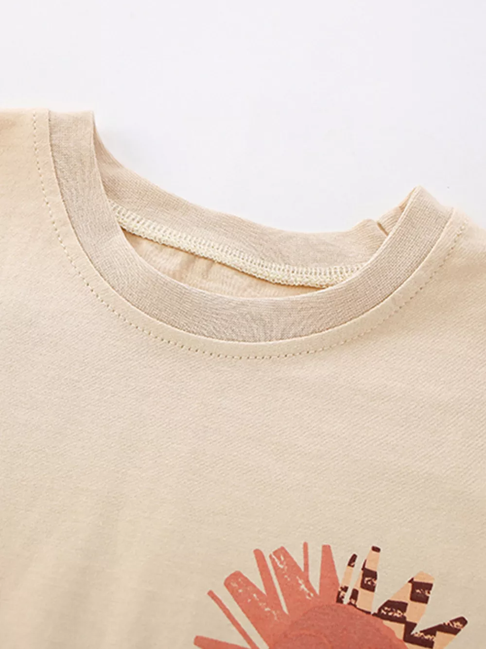 Children's Printed Short Sleeve T-Shirt & Shorts Set, image 2