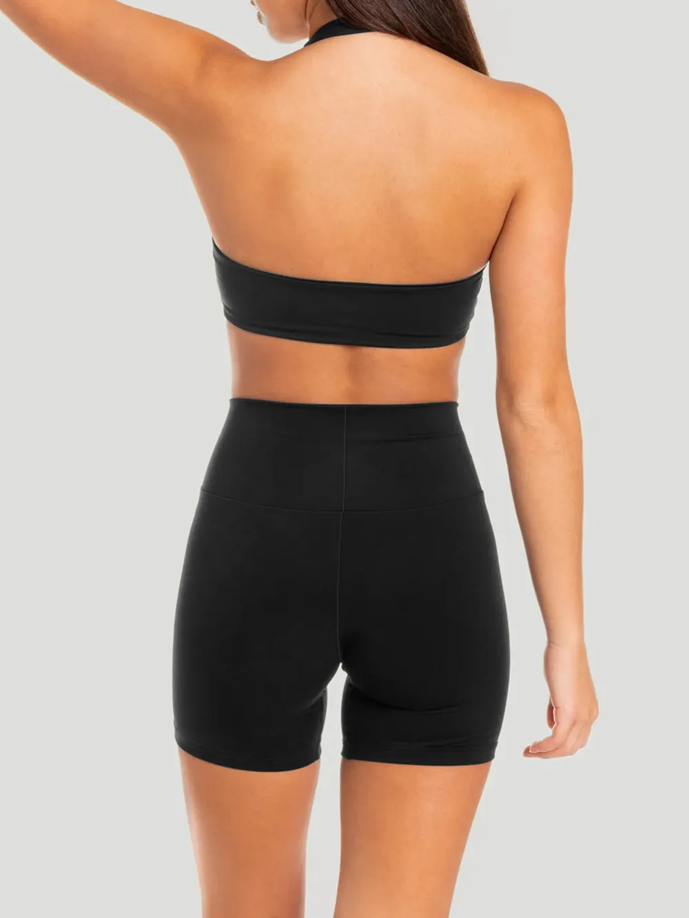 Halter Neck Cami and Shorts Active Set, image 13
