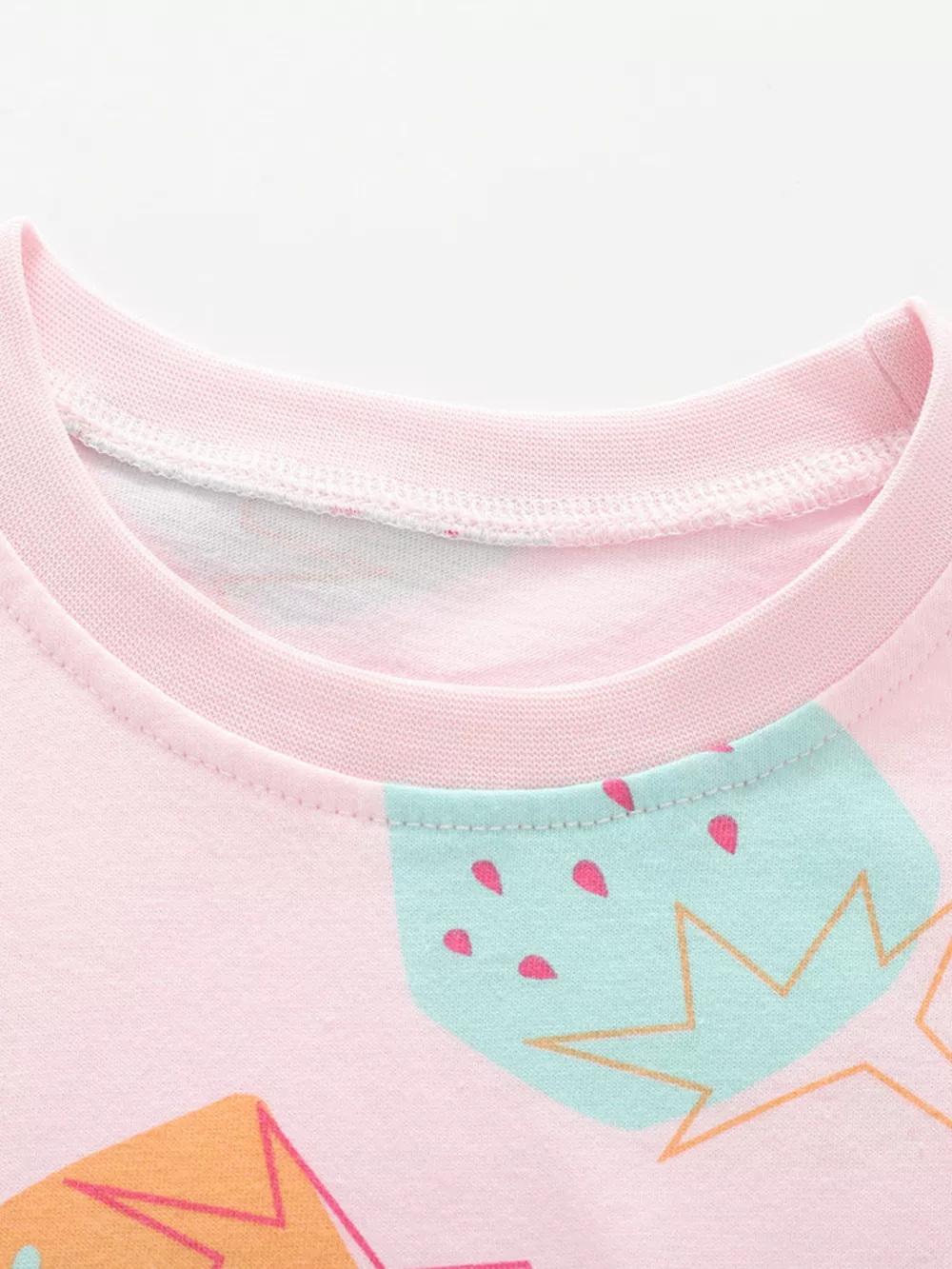 Children's Strawberry Print Short Sleeve Tee, image 3
