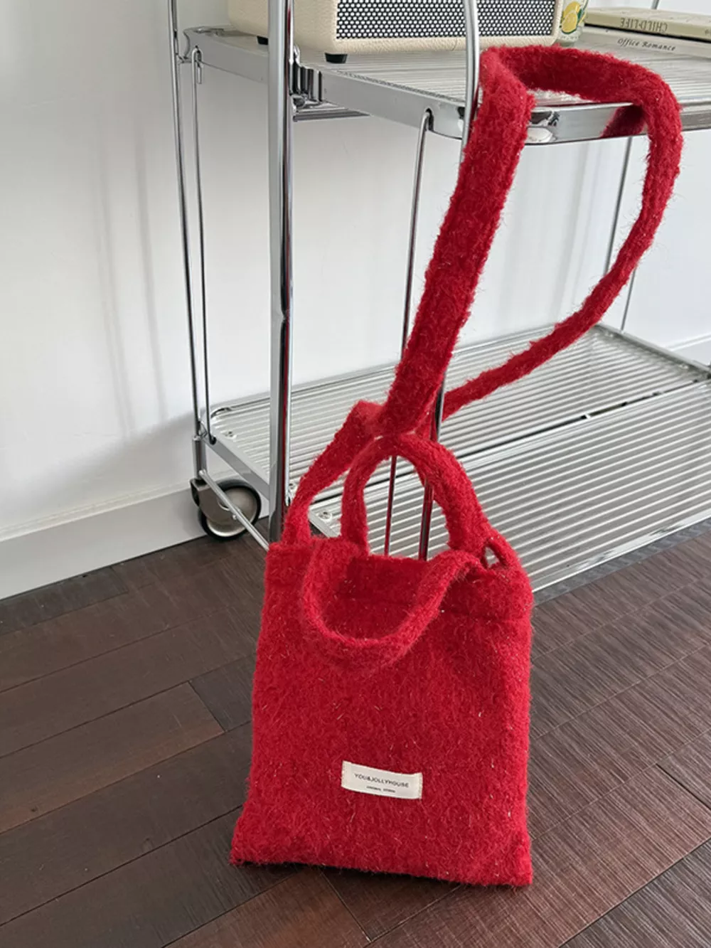 Solid Color Crossbody Bag, image 3